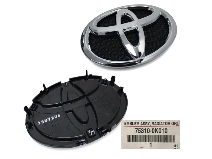 75310-0K010,Toyota Hilux Emblem Assy,753100K010